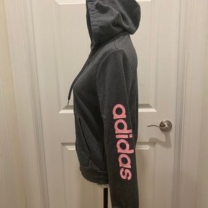 Adidas zip up hoodie size medium
